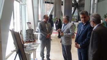 بازدید رئیس بنیاد نخبگان استان از نمایشگاه دستاوردهای پارک علم و فناوری کرمانشاه 5 شهریور 1401